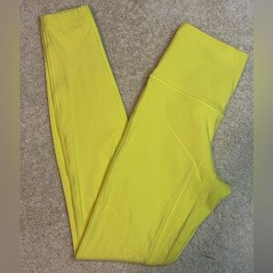 Lululemon Align High-Rise Pant 28"
Electric Lemon Size 4